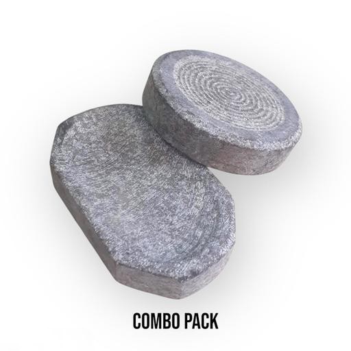 Product image ANKETRAS Sandalwood Rubbing Stone | Natural Granite Chandan, Haldi, Manjal, Vasambu Grinding Stone | Traditional Ora Kallu for Herbal, Turmeric & Almond Paste 